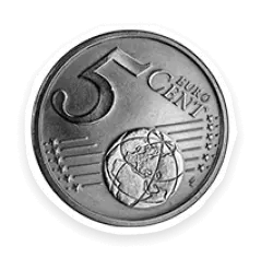 Fünf-Euro-Cent-Münze